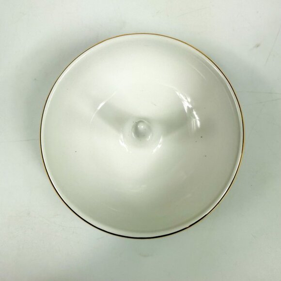 Kate Spade Lenox Ring It Up Black Ceramic Ring Holder Dish Gold Trim - Picture 3 of 5